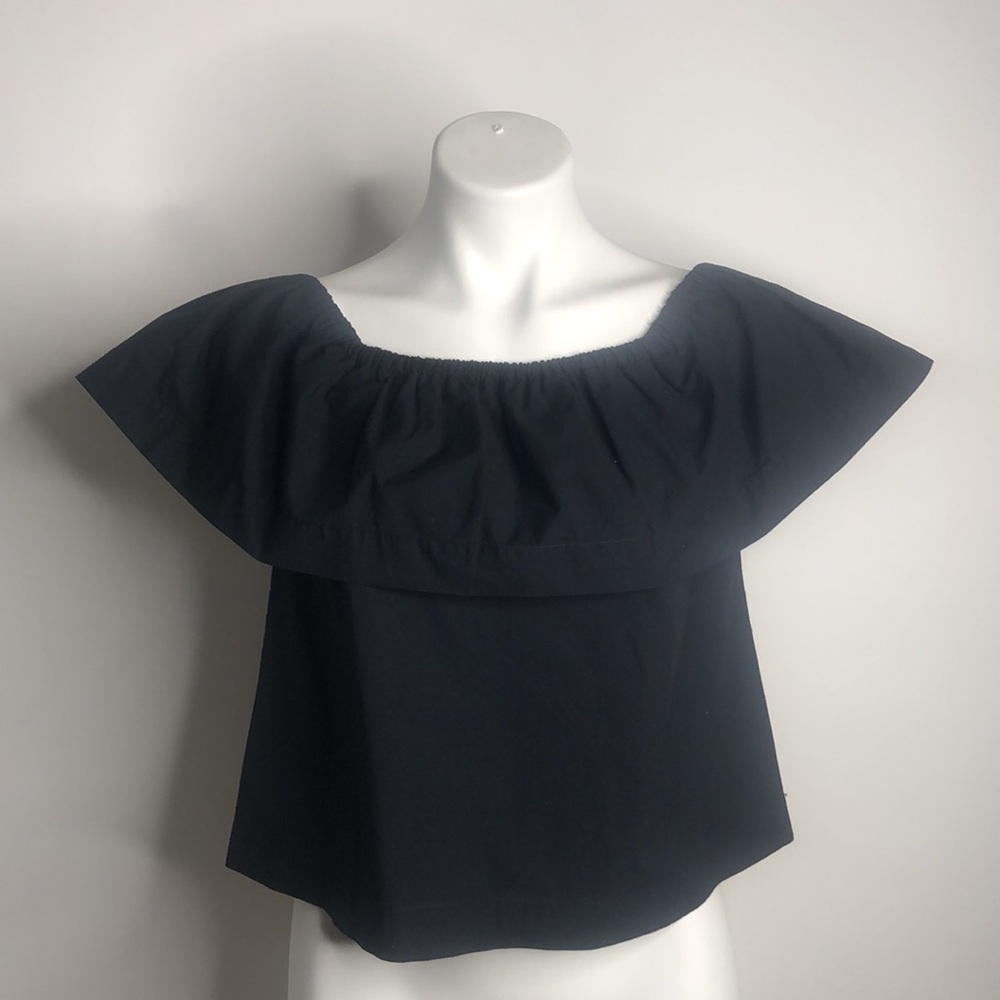 ARITZIA Wilfred Balcony Off the Shoulder Top Sz XS - Picture 2 of 7